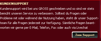 Kundensupport